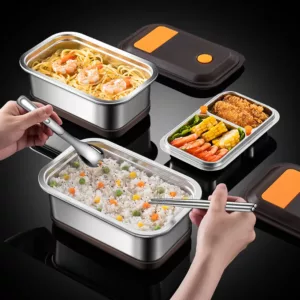 Hộp cơm giữ nhiệt xách tay có túi