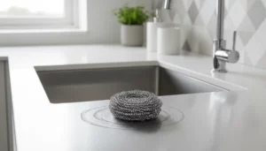 Làm sạch thép không gỉ bằng miếng chùi rửa oarc66pjt