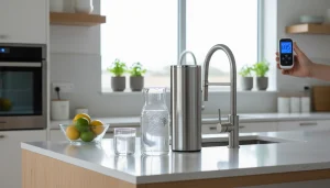 Chất lượng nước trong nhà bếp hiện đại w0cudu0aq